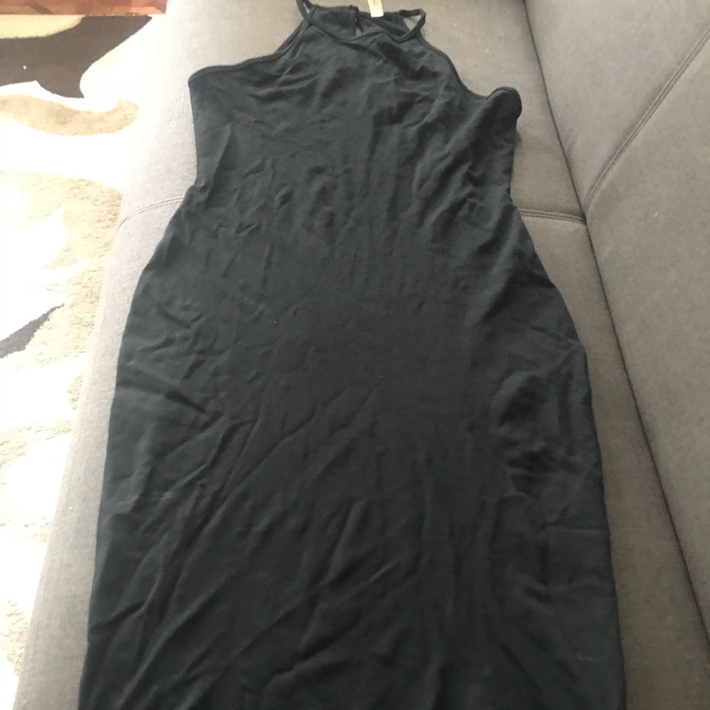Midi dress 1 green 1 black